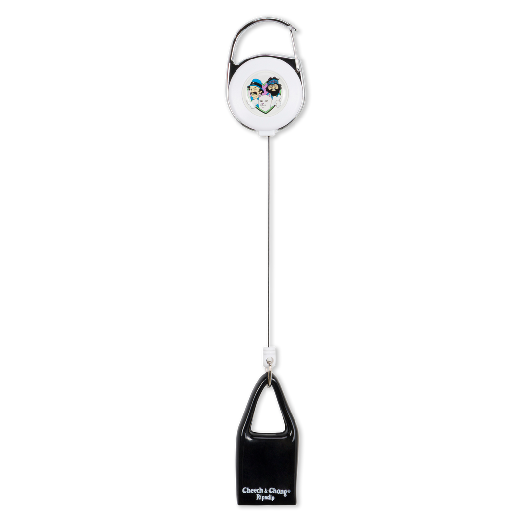 I <3 POT LIGHTER LEASH (BLACK)