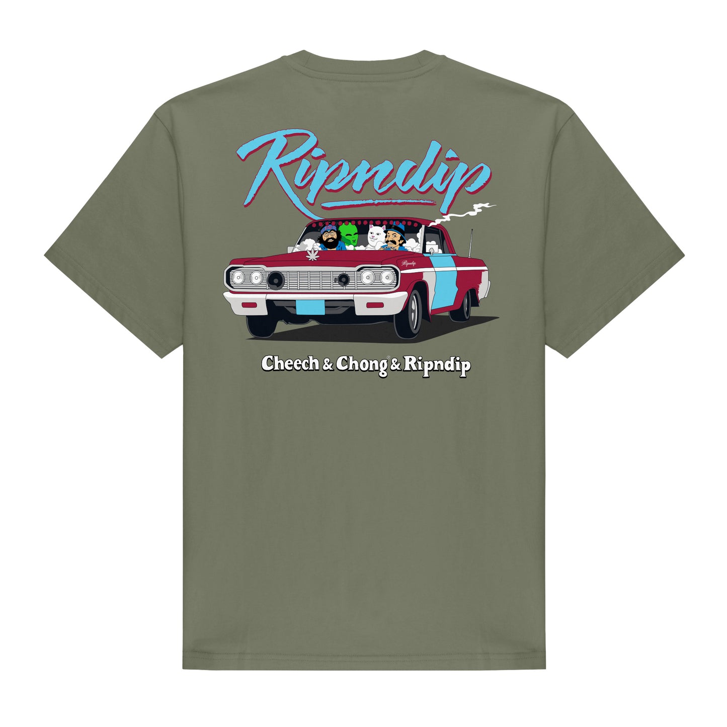 RIDERS TEE (LIGHT FOREST)