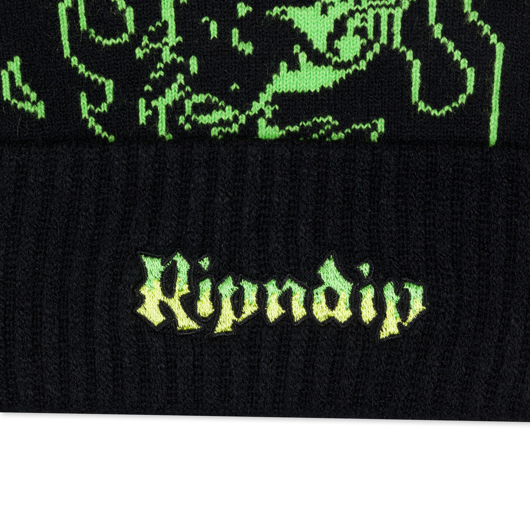 HORNTAIL BEANIE (BLACK)