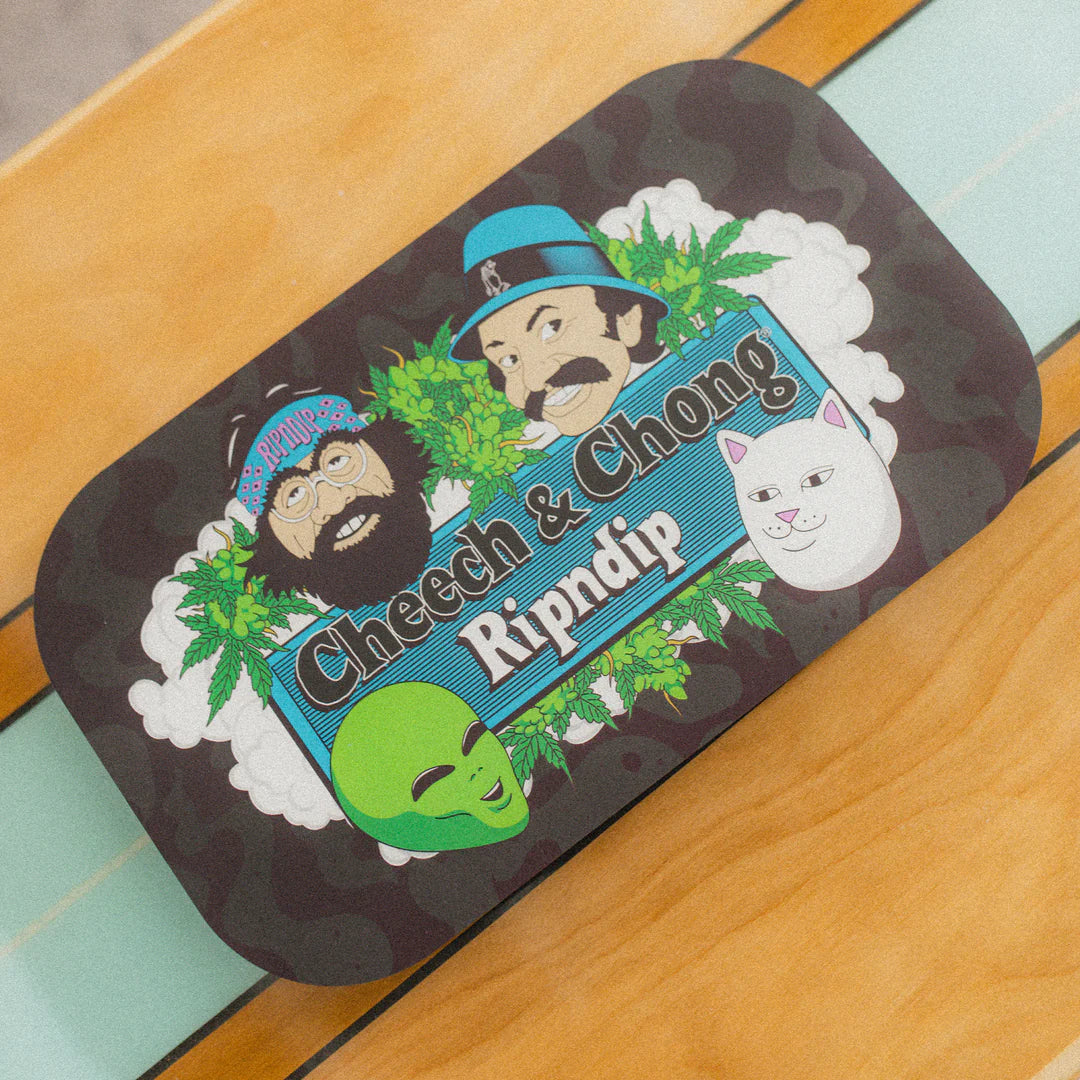 SMOKE ONE ROLLING TRAY WITH LID (BLACK)