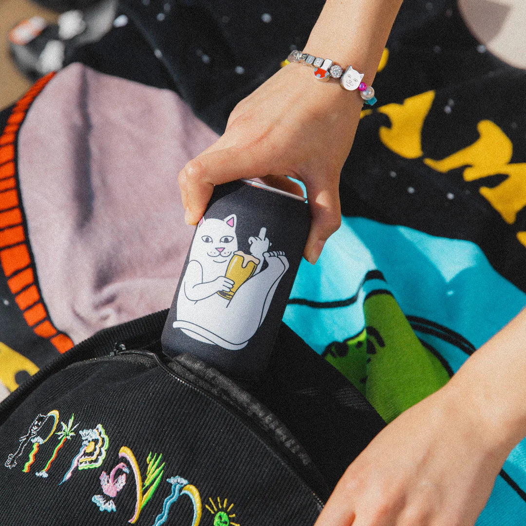 TIPPY NERM BEER KOOZIE (BLACK)