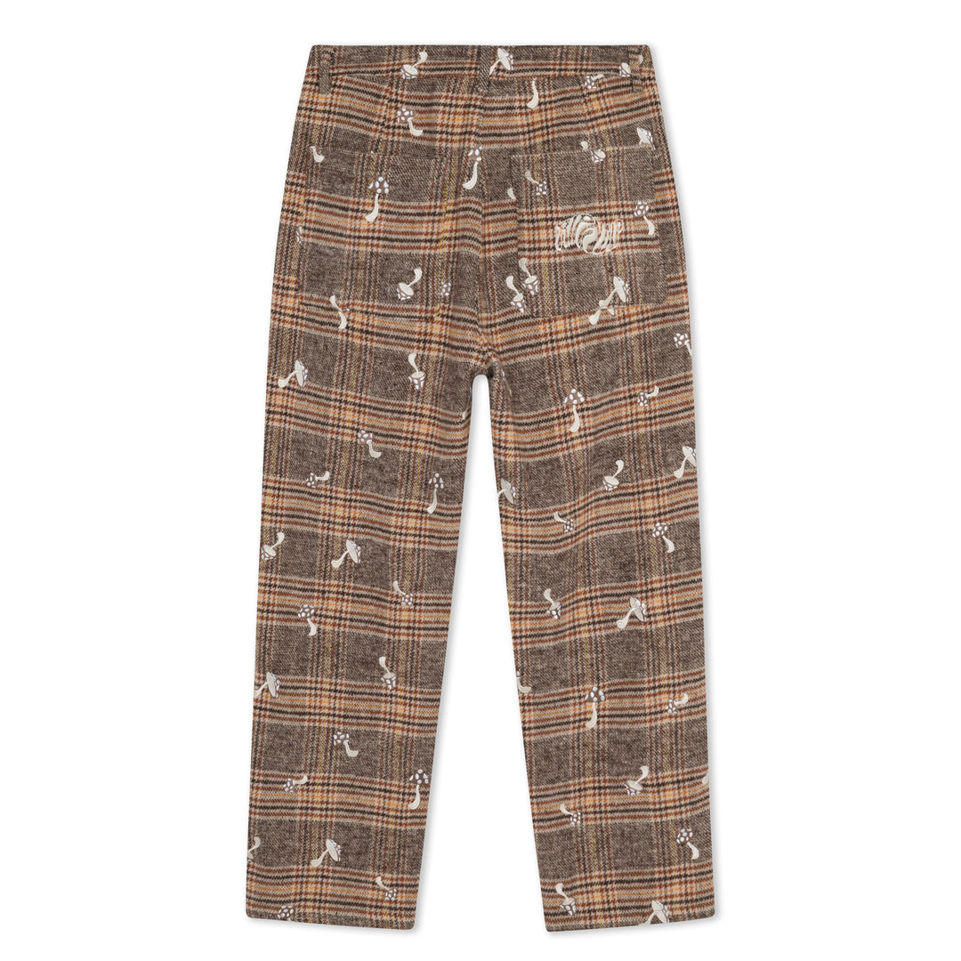 EUPHORIA PANTS (BROWN PLAID)