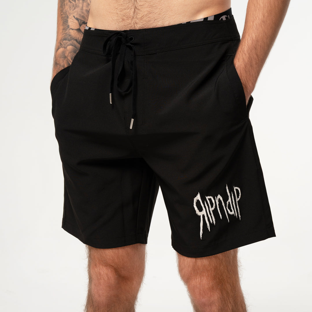 INSANO SWIM SHORTS (BLACK)