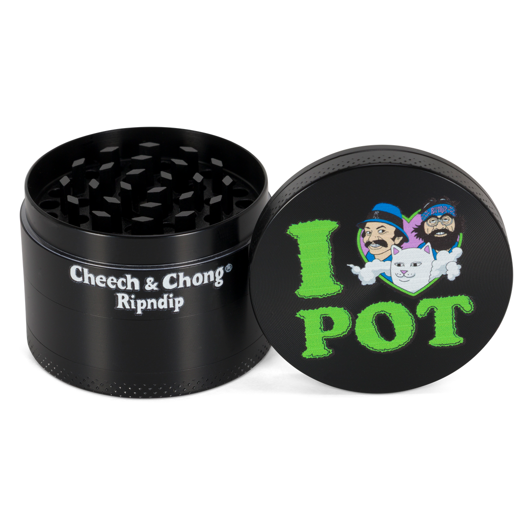 I <3 POT GRINDER (BLACK)