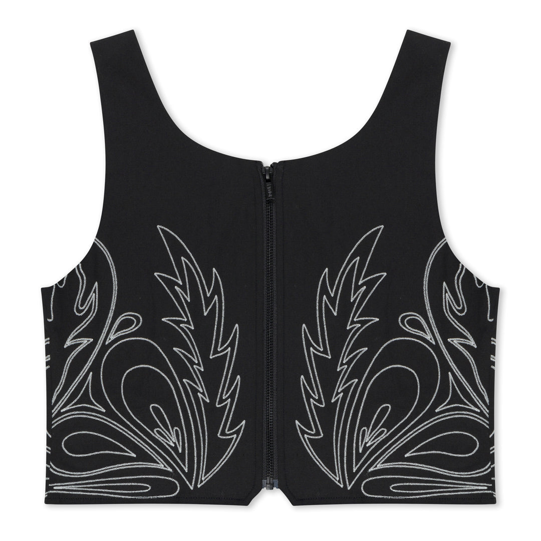 HOWDY CORSET TOP (BLACK)