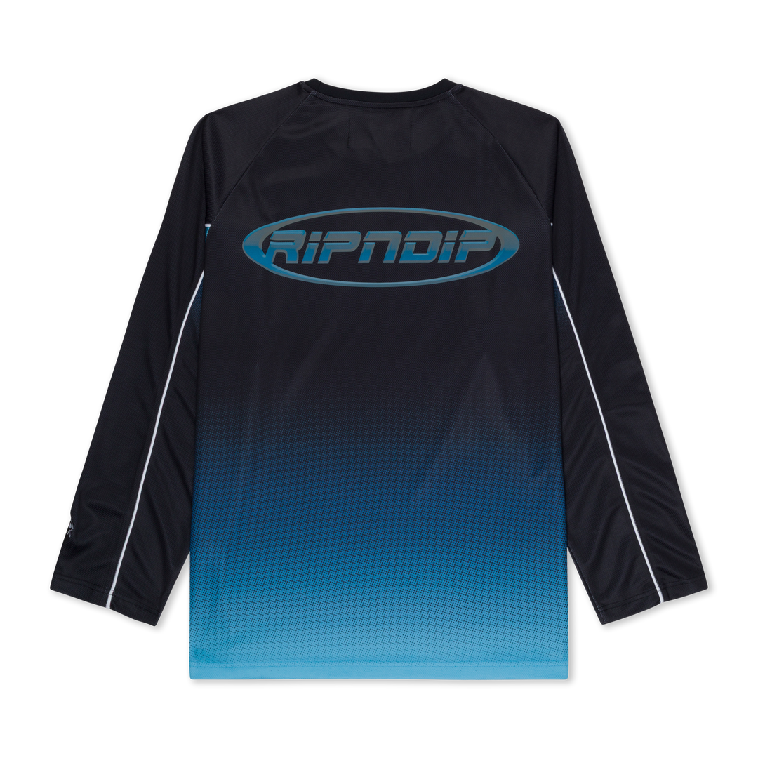 SURROUND SOUND HOCKEY JERSEY (BLACK / BLUE)