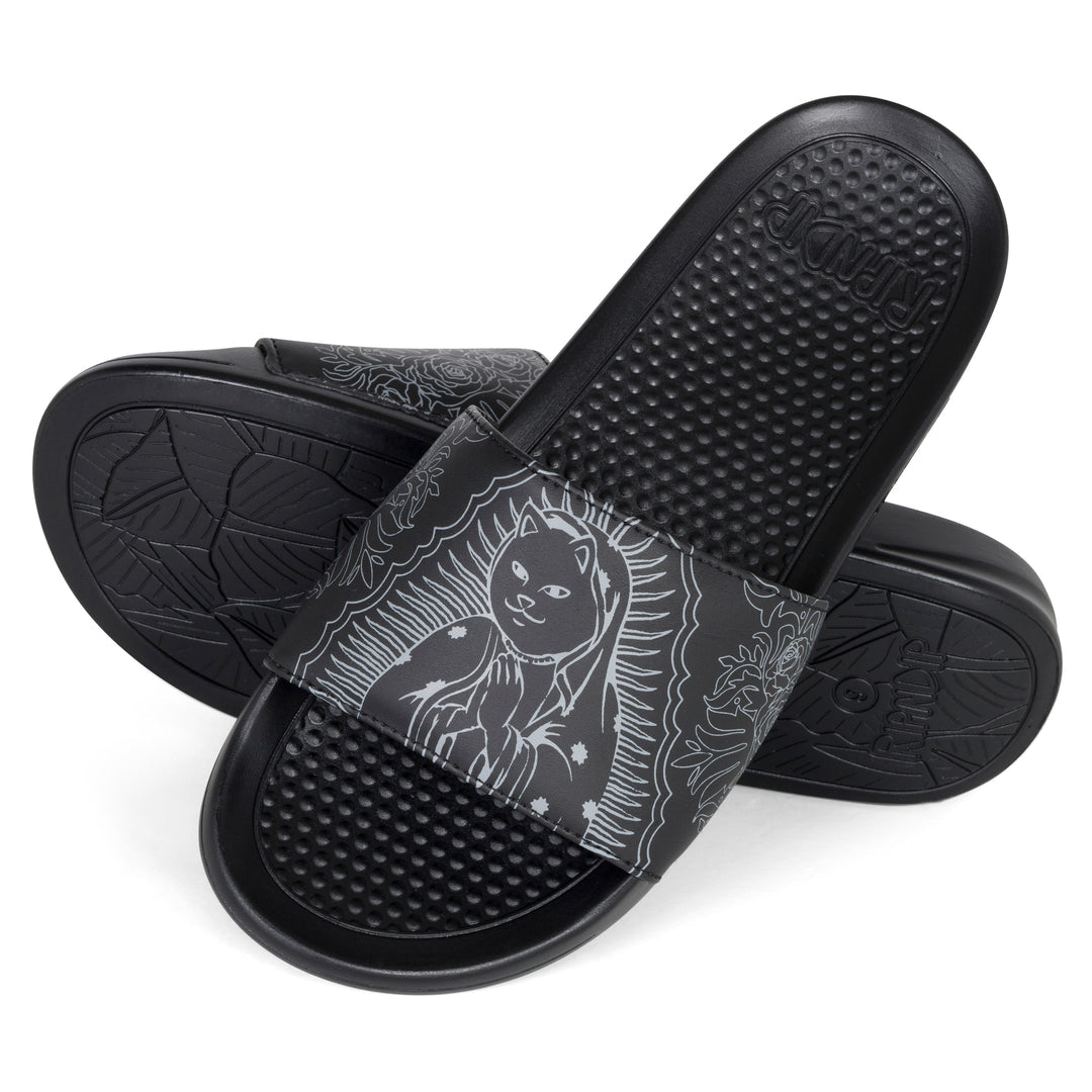 MOTHER NERM SLIDES (BLACK)