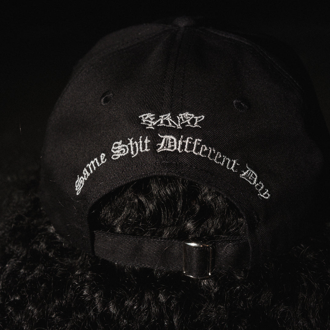DIFFERENT DAY DAD HAT (BLACK)