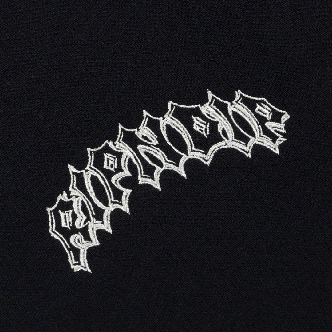 MOTHER NERM ZIP UP HOODIE (BLACK)