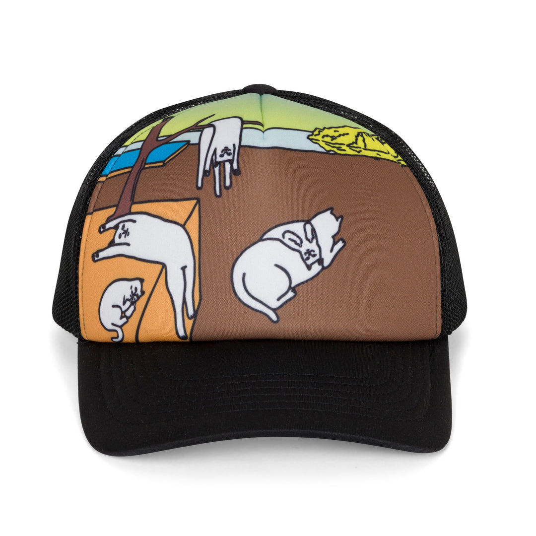 NERMALI TRUCKER HAT (BLACK)