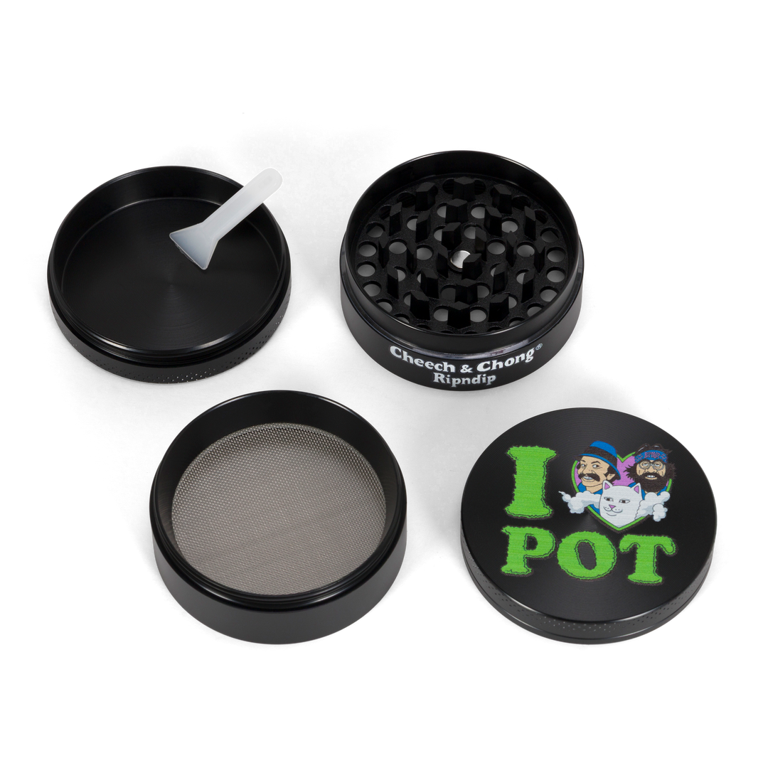 I <3 POT GRINDER (BLACK)