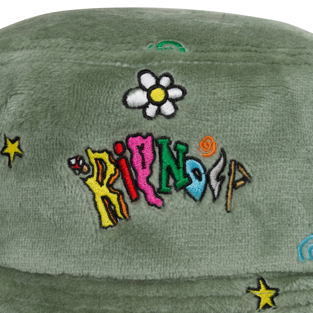 BROKEN DOWN SHERPA BUCKET HAT (LIGHT SAGE)
