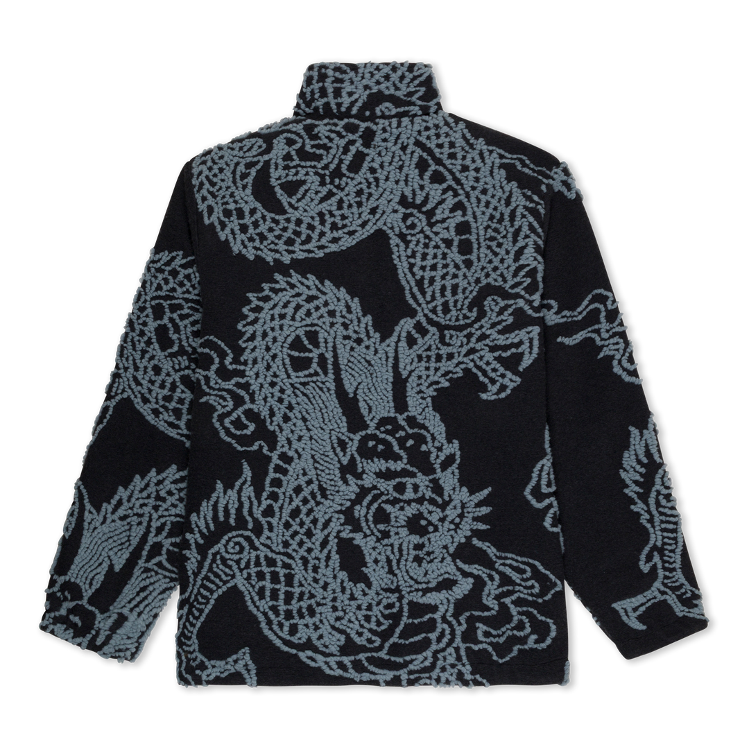 HAKU REVERSIBLE JACKET (BLACK / CHARCOAL)