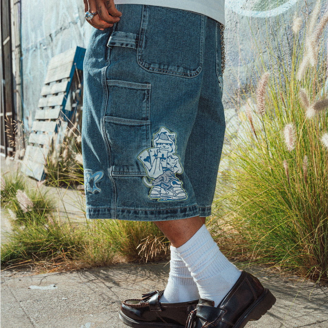 ACE ULTRA WIDE LEG PANTS (MEDIUM WASH)