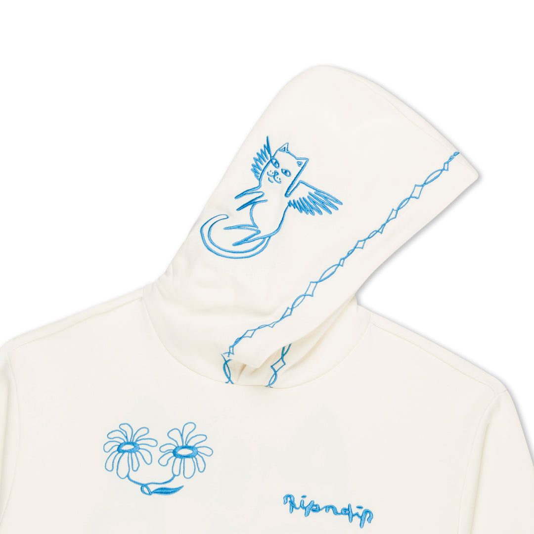 BLONDED HOODIE (OFF WHITE)
