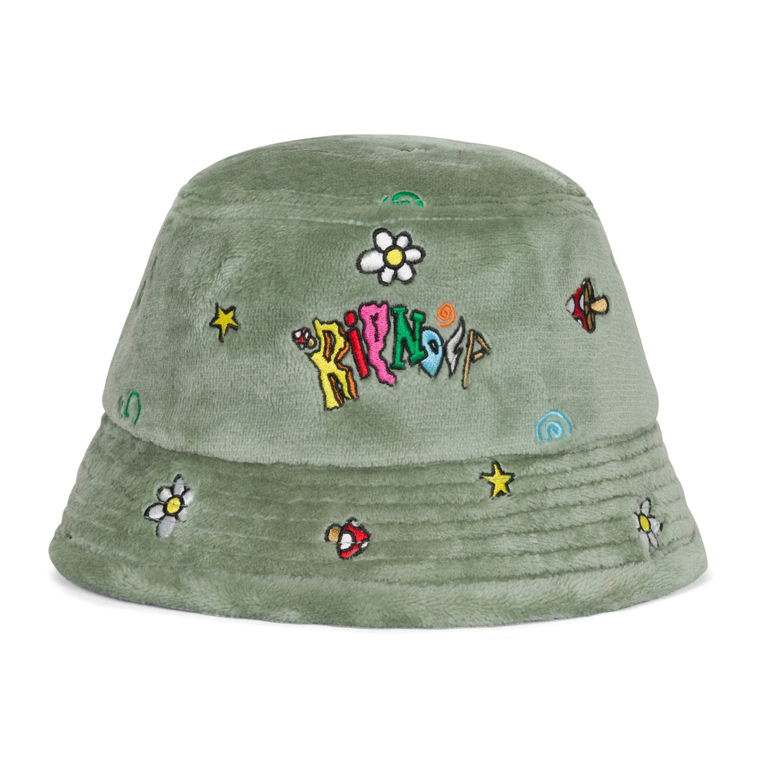 BROKEN DOWN SHERPA BUCKET HAT (LIGHT SAGE)
