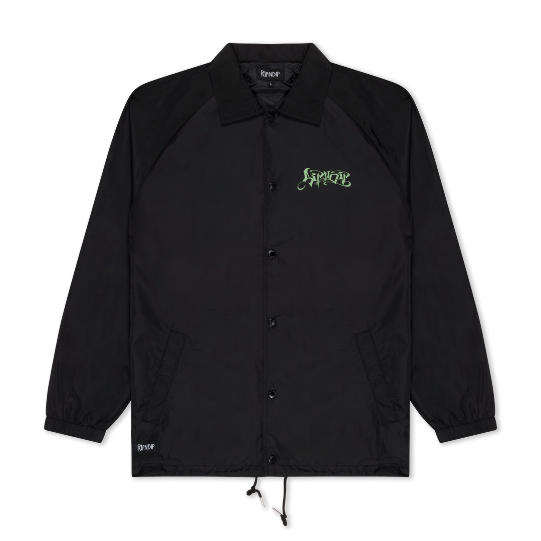 SQUABBLE UP COACH JACKET (BLACK)