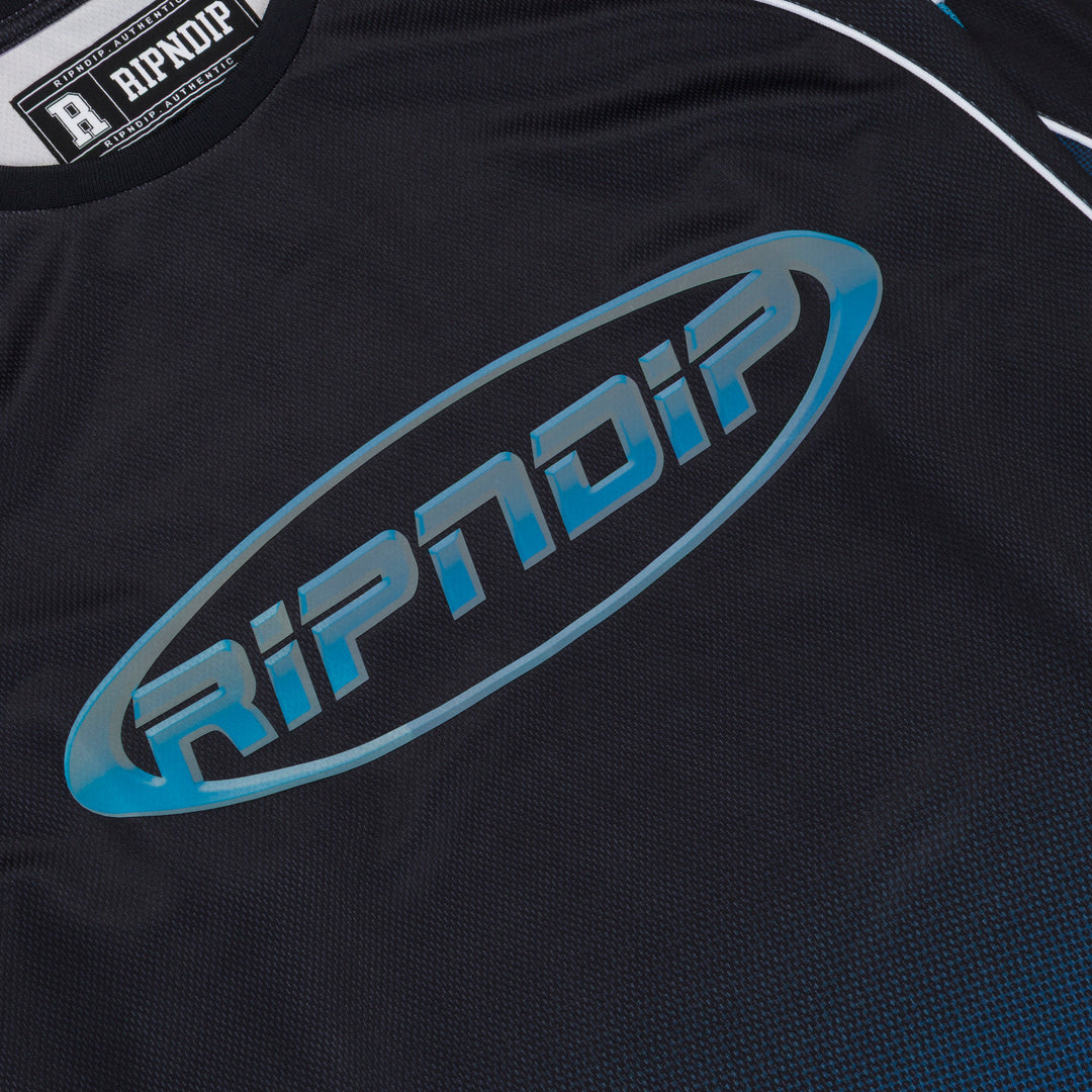 SURROUND SOUND HOCKEY JERSEY (BLACK / BLUE)