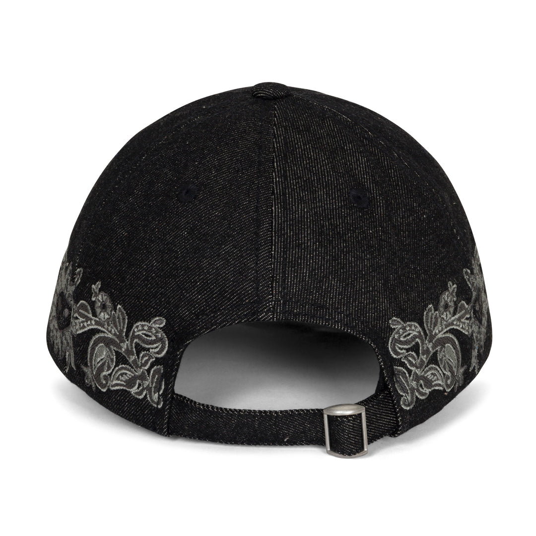 SPACE GARDEN DAD HAT (BLACK VINTAGE WASH)