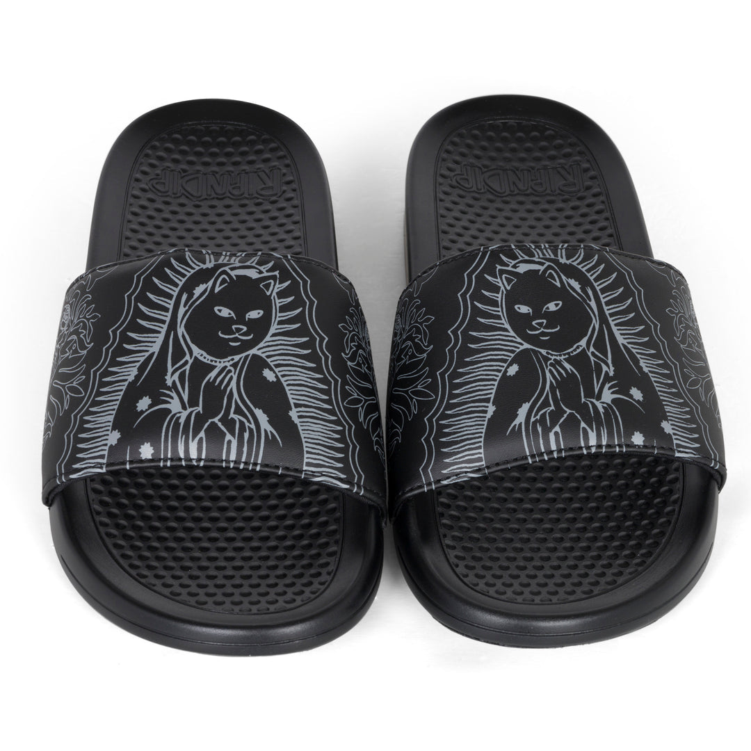 MOTHER NERM SLIDES (BLACK)