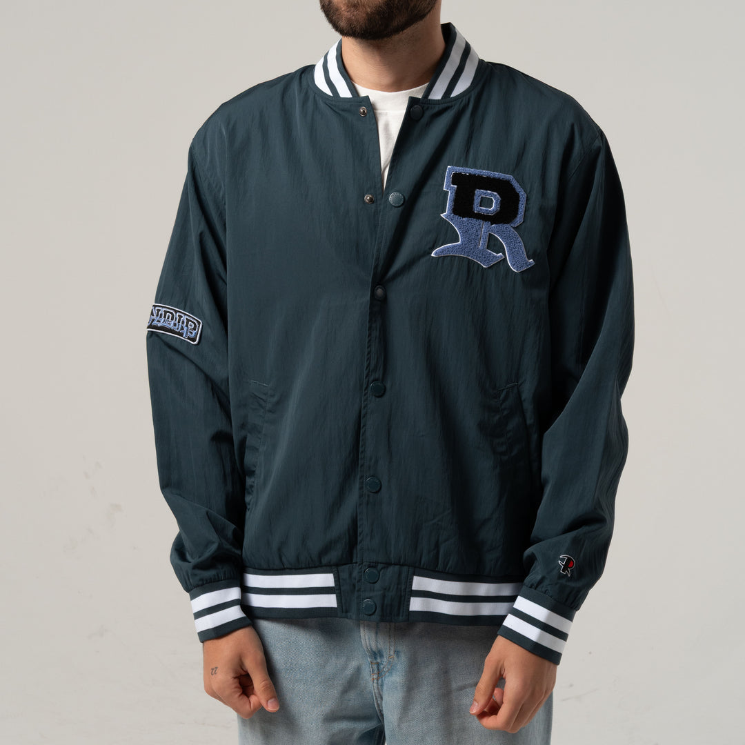 RIPNDIP ATHLETICS STADIUM JACKET (NAVY)