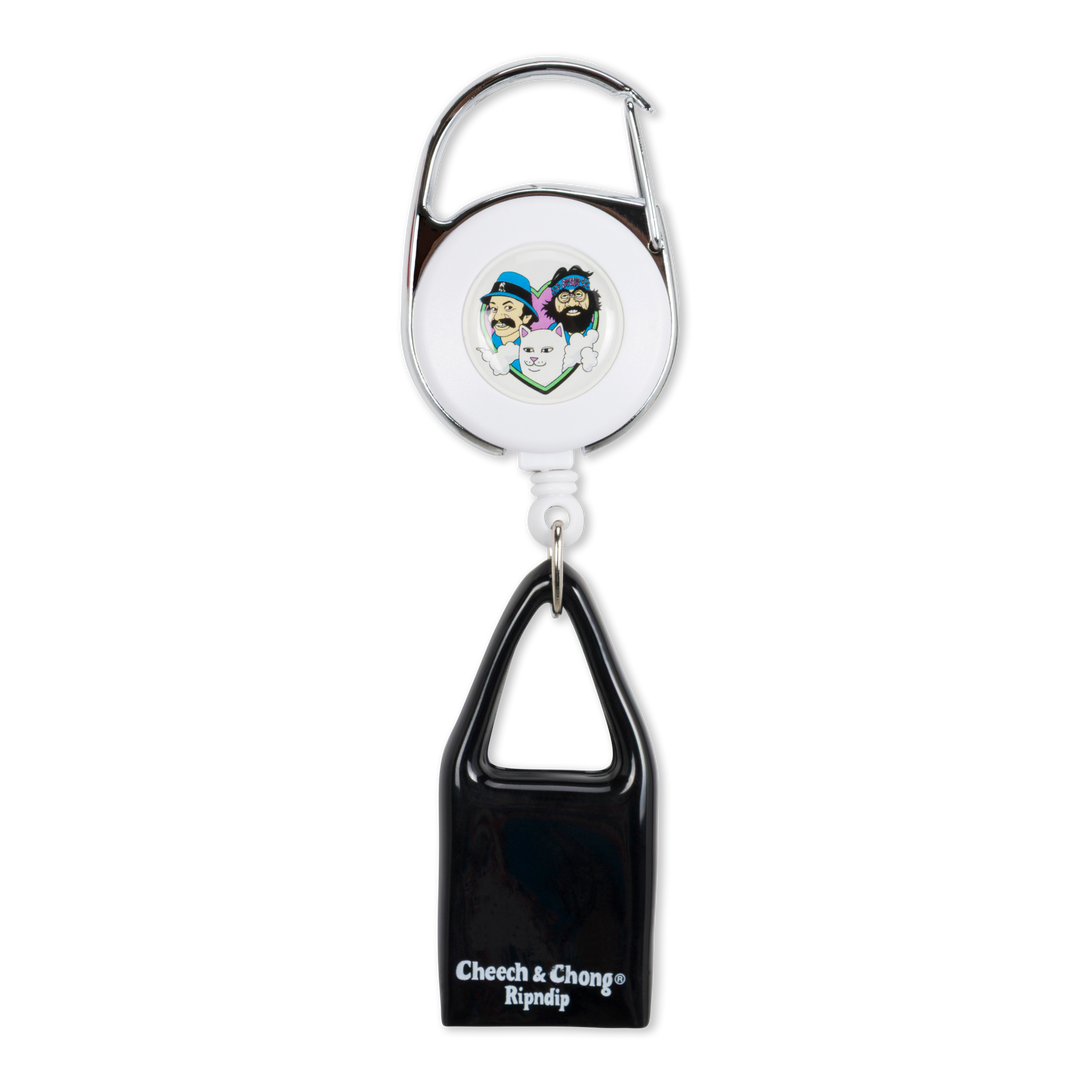I <3 POT LIGHTER LEASH (BLACK)
