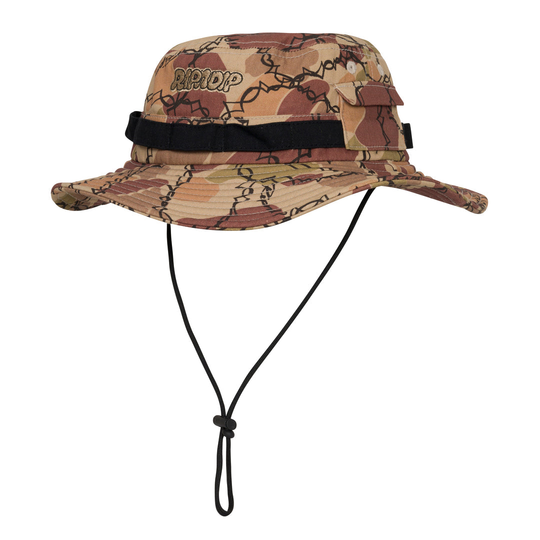 WIRED BOONIE HAT (TAN CAMO)