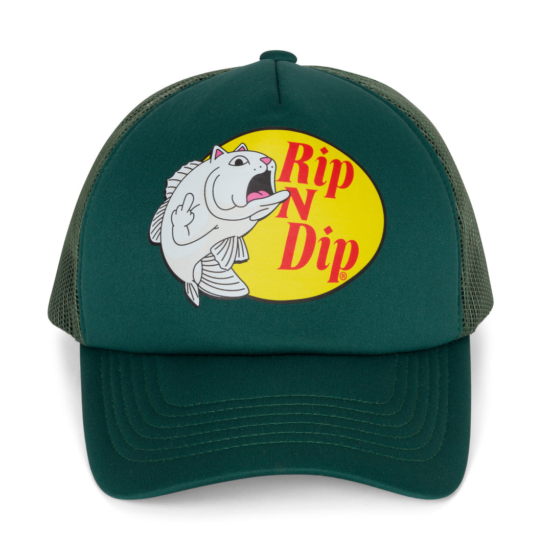 CATFISH TRUCKER HAT (LIGHT OLIVE)