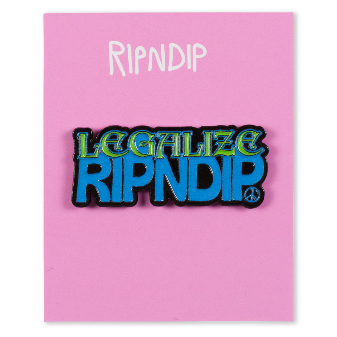 LEGALIZE RIPNDIP PIN (MULTI)