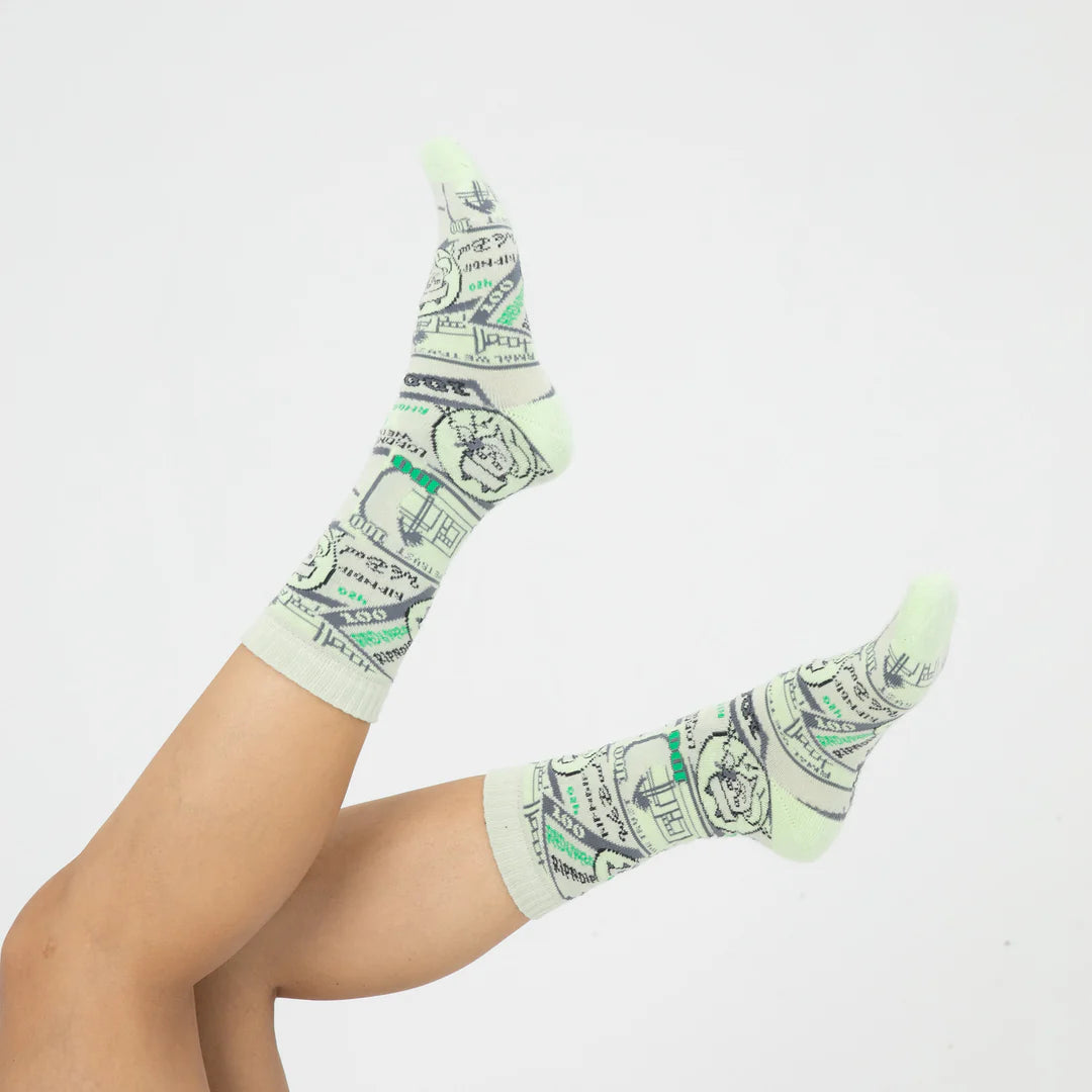 MONEYBAG SOCKS (OLIVE)