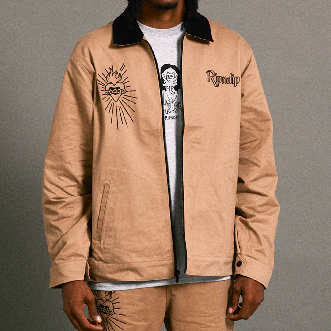 MOTHER MARY WORK JACKET (TAN)