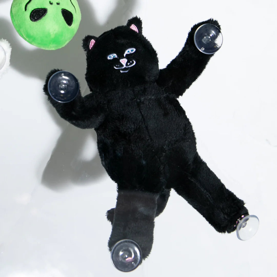 JERM WINDOW PLUSH SUCTION CUP PLUSH DOLL (BLACK)