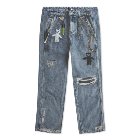 REAL WIDE LEG DENIM (LIGHT WASH)