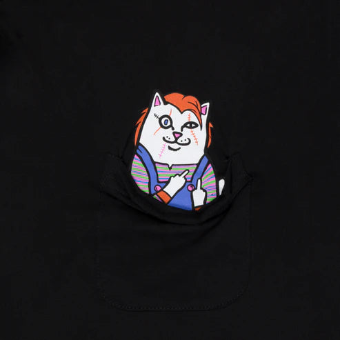 TSHIRT CHILDS PLAY NERM POCKET (BLACK)