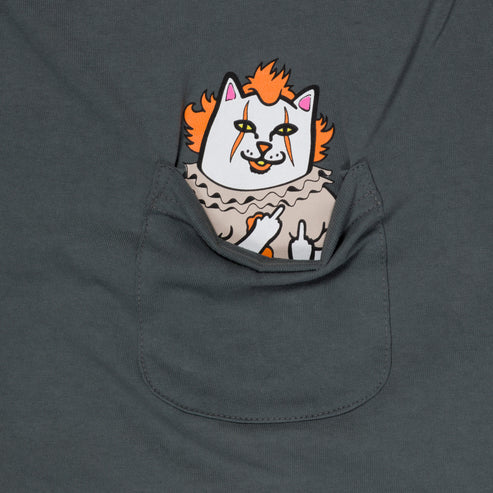 TSHIRT T'S NERM POCKET (CHARCOAL)