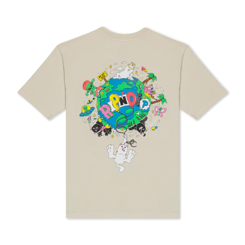 TSHIRT NERM WORLD (SAND)