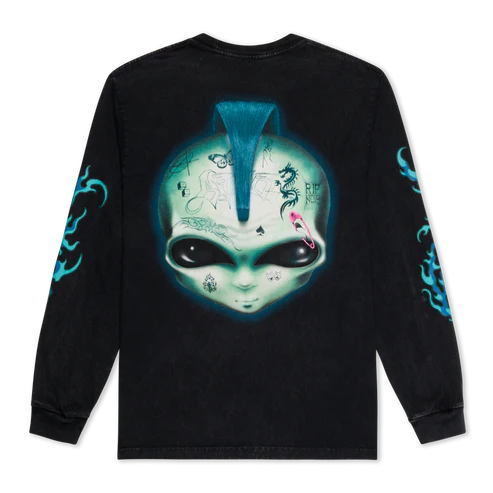 TSHIRT L/S SQUABBLE UP (BLACK)