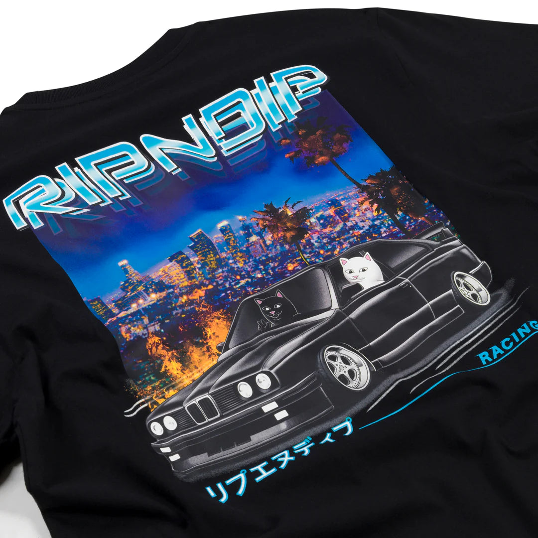 VROOM VROOM TEE (BLACK)