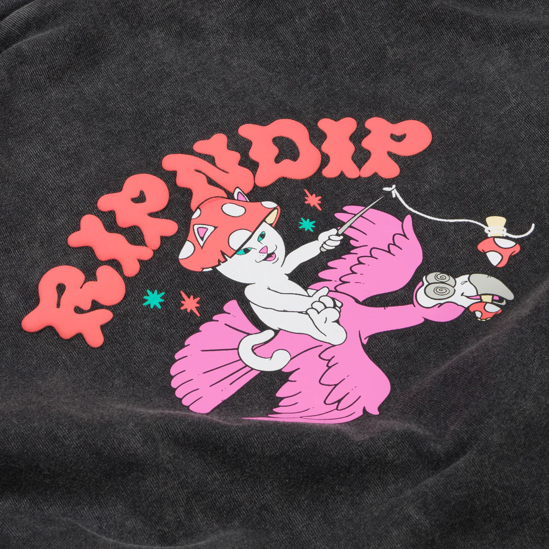 TAKE A TRIP TEE (BLACK WASH )