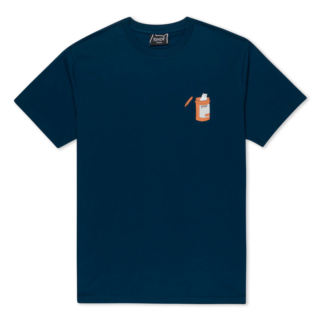 NERMAL PILLS TEE (NAVY)