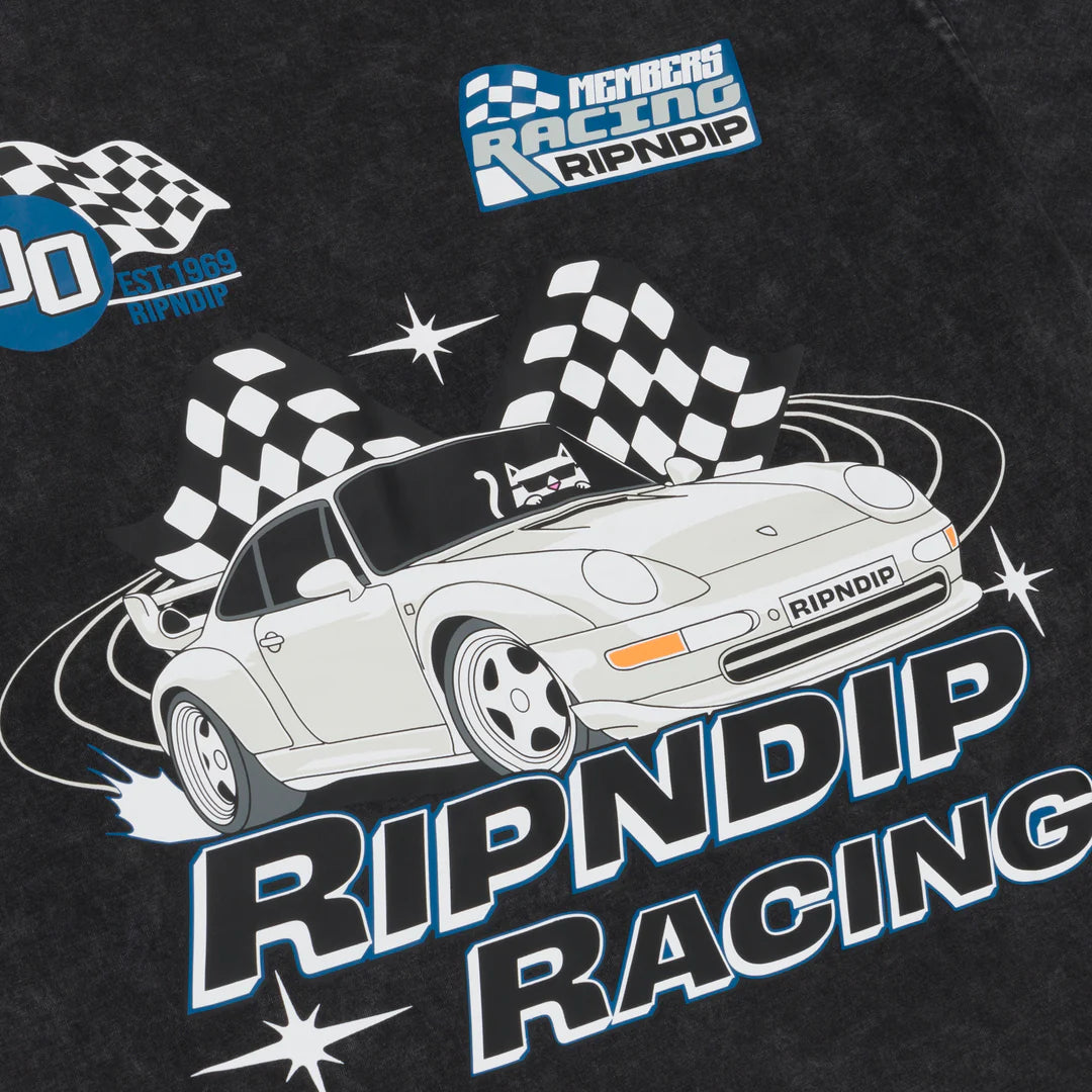 Ripnrace Tee (Black Wash)