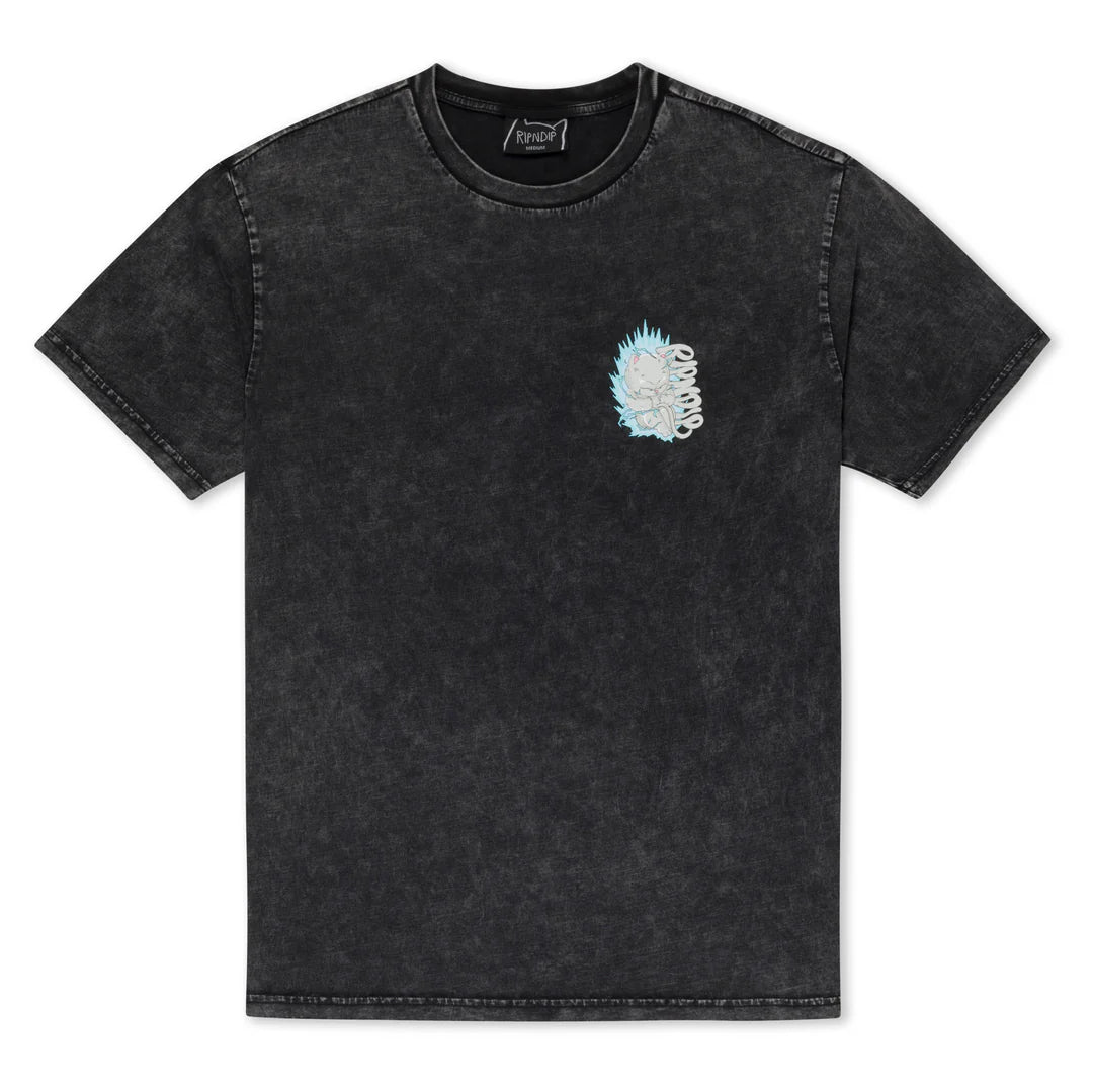 STRONG NERM BABY TEE (BLACK WASH)