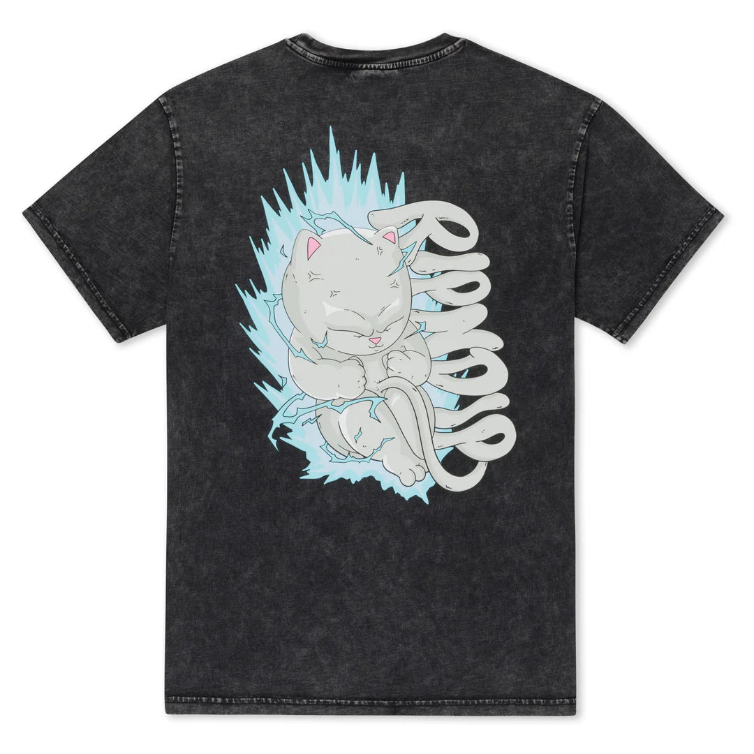 STRONG NERM BABY TEE (BLACK WASH)