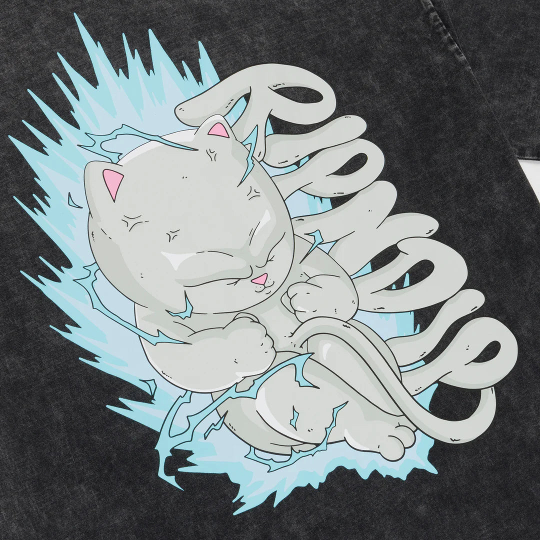 STRONG NERM BABY TEE (BLACK WASH)