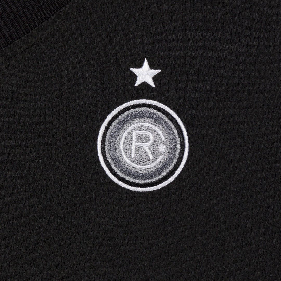 RIPNDIP FC LONG SLEEVE SOCCER JERSEY (BLACK / CHARCOAL)