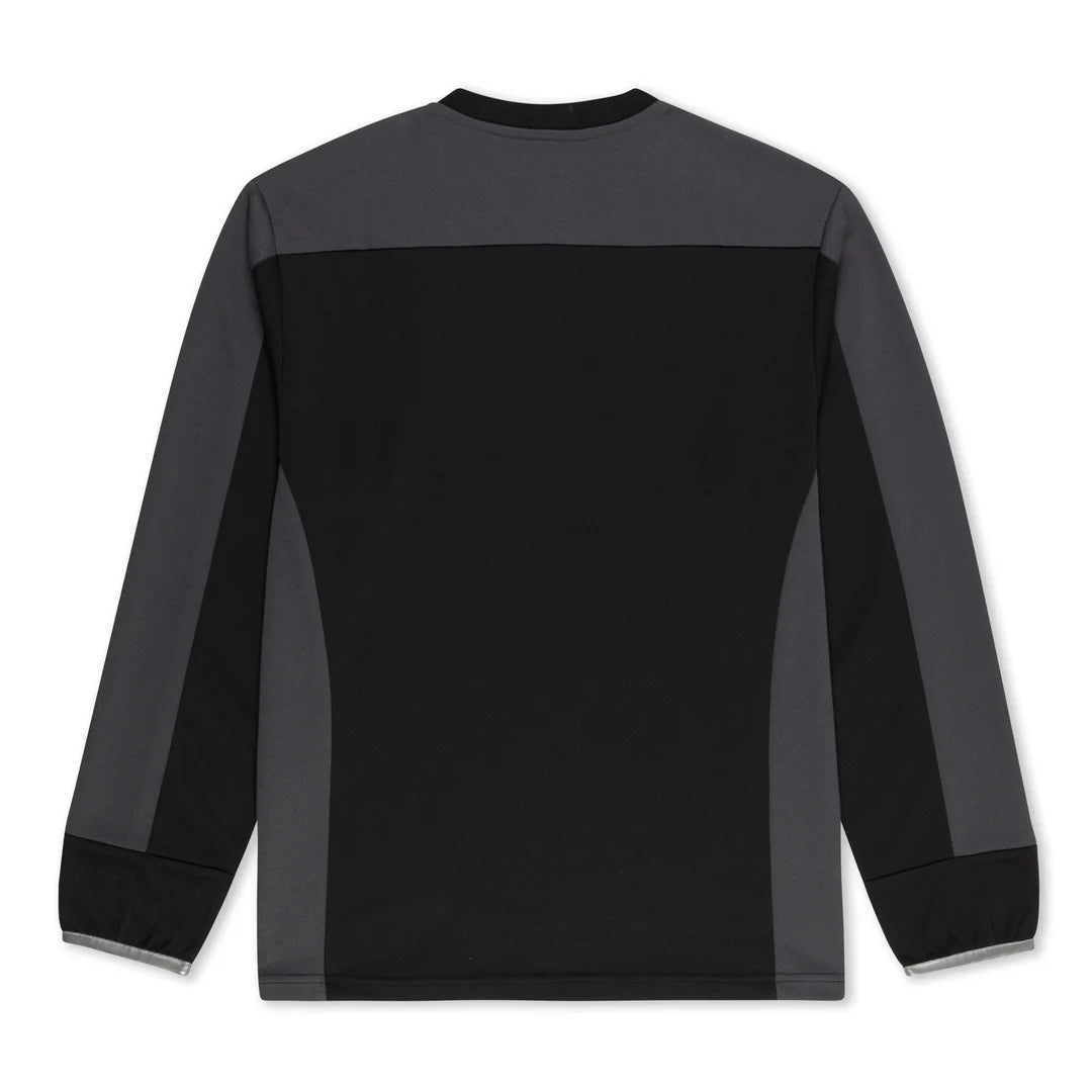 RIPNDIP FC LONG SLEEVE SOCCER JERSEY (BLACK / CHARCOAL)