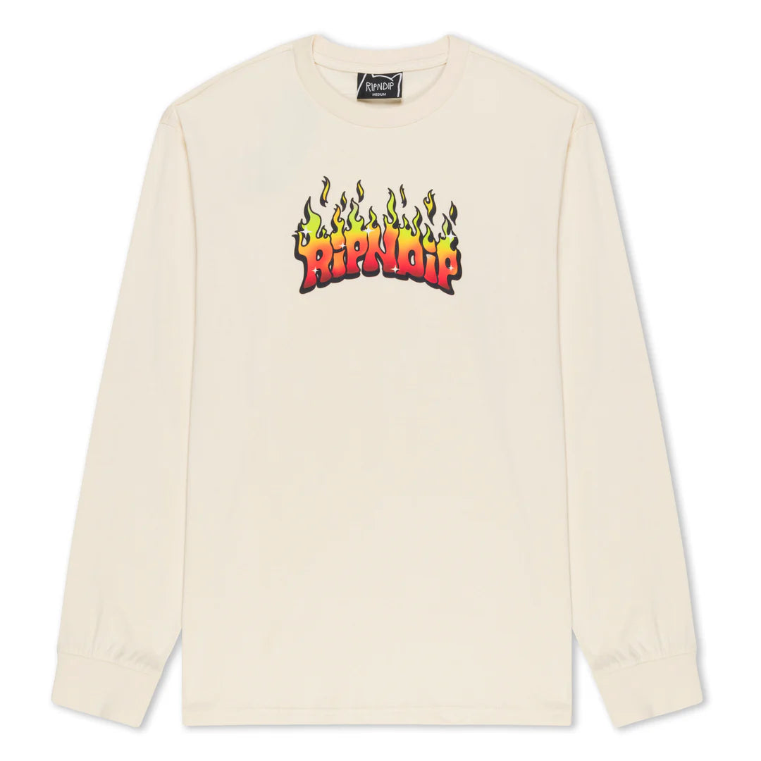 SCARY CUTE LONG SLEEVE (NATURAL )