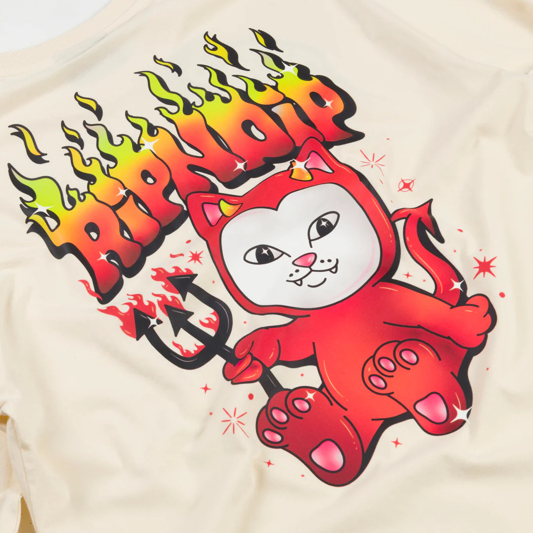 SCARY CUTE LONG SLEEVE (NATURAL )