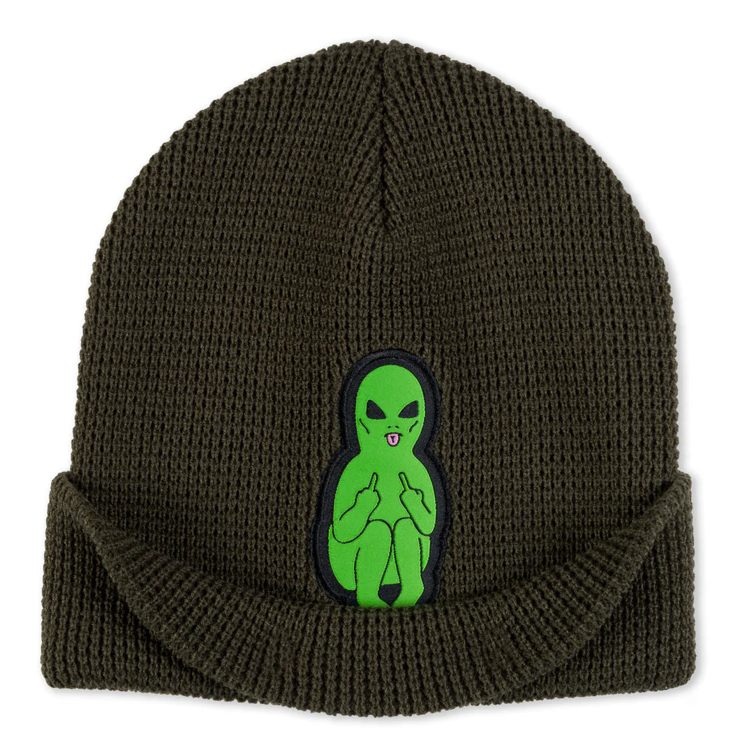 LORD ALIEN BEANIE (DARK OLIVE)