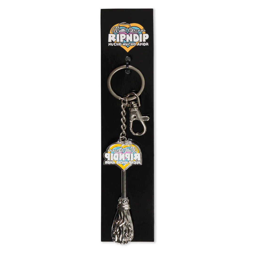 RIPNDIP Mucho Keychain (Silver)